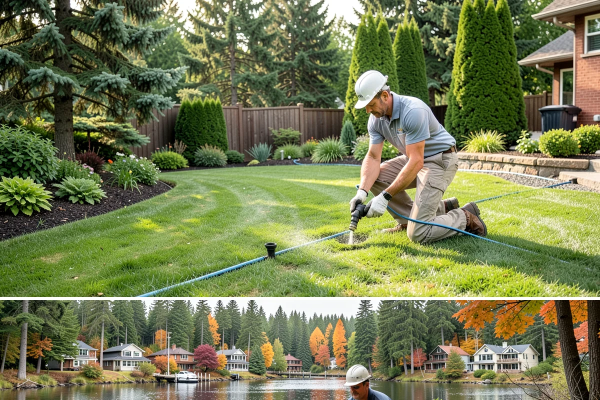 Gabion Retaining Wall in La Conner, Skagit County, WA - Can be installed nearly year-round in the PNW thanks to its dry construction, with spring through fall preferred for easiest site...