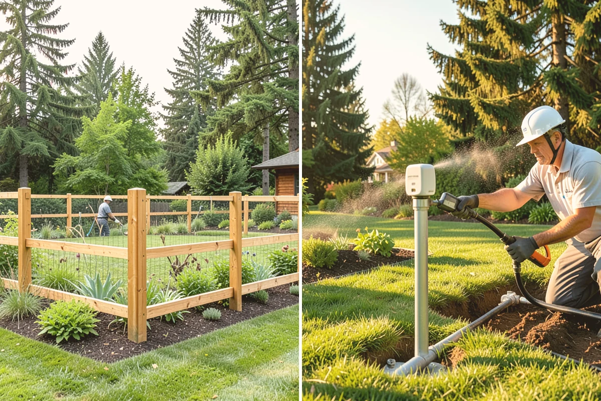 Gabion Retaining Wall in Langley, Island County, WA - Excavate and prepare a level gravel base