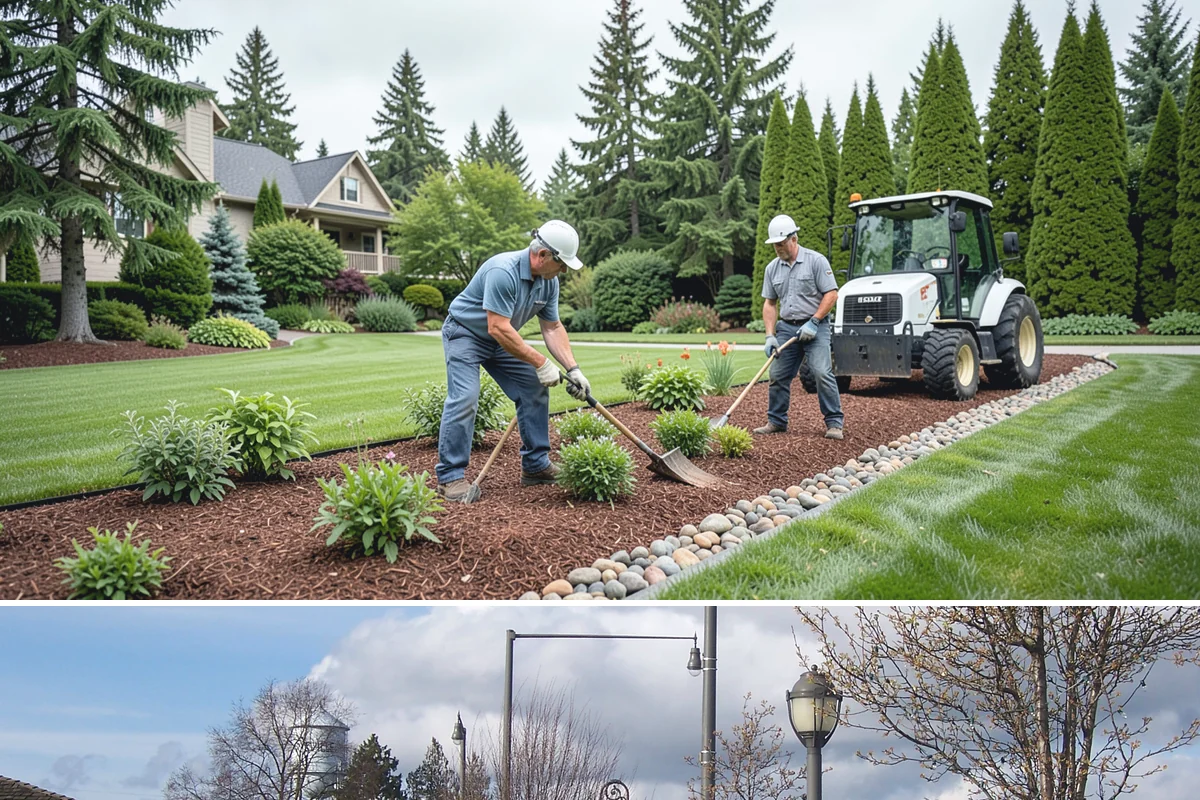 Gabion Retaining Wall in Marysville, Snohomish County, WA - Can be installed nearly year-round in the PNW thanks to its dry construction, with spring through fall preferred for easiest site...