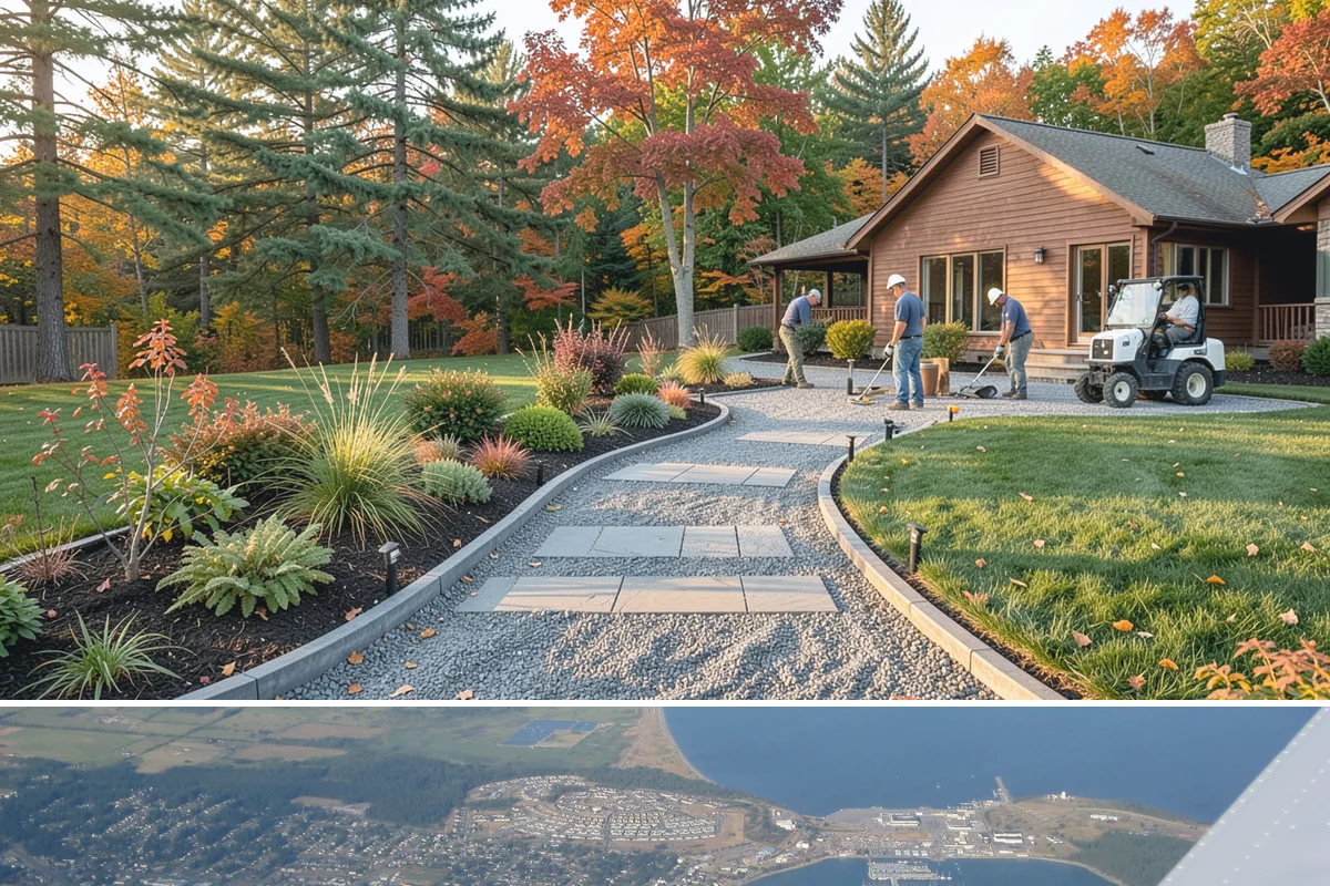 Gabion Retaining Wall in Oak Harbor, Island County, WA - Can be installed nearly year-round in the PNW thanks to its dry construction, with spring through fall preferred for easiest site...