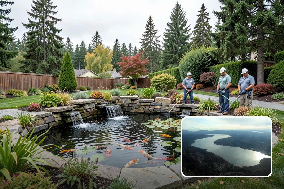 Gabion Retaining Wall in Sammamish, King County, WA - Outstanding free drainage in wet climates
