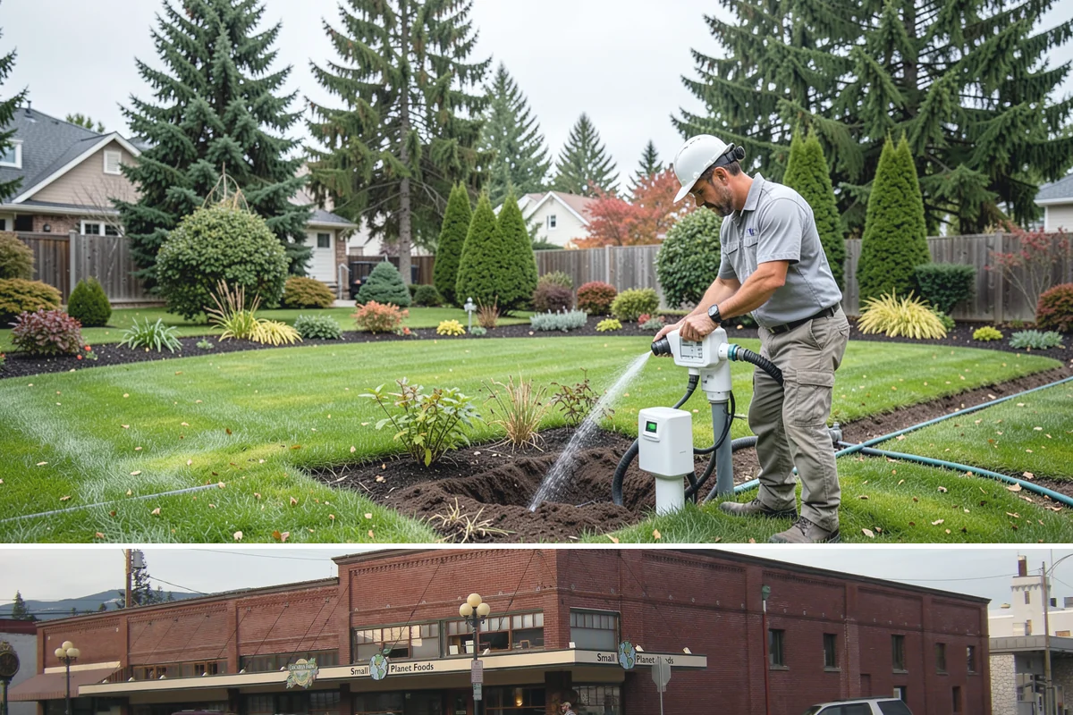 Gabion Retaining Wall in Sedro-Woolley, Skagit County, WA - Can be installed nearly year-round in the PNW thanks to its dry construction, with spring through fall preferred for easiest site...