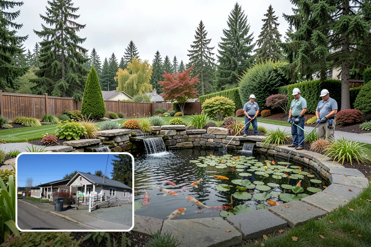 Gabion Retaining Wall in South Prairie, Pierce County, WA - Outstanding free drainage in wet climates