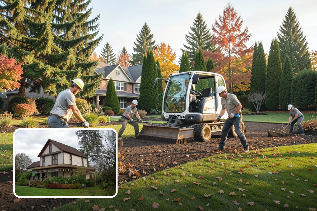 Gabion Retaining Wall in Sumner, Pierce County, WA - Outstanding free drainage in wet climates