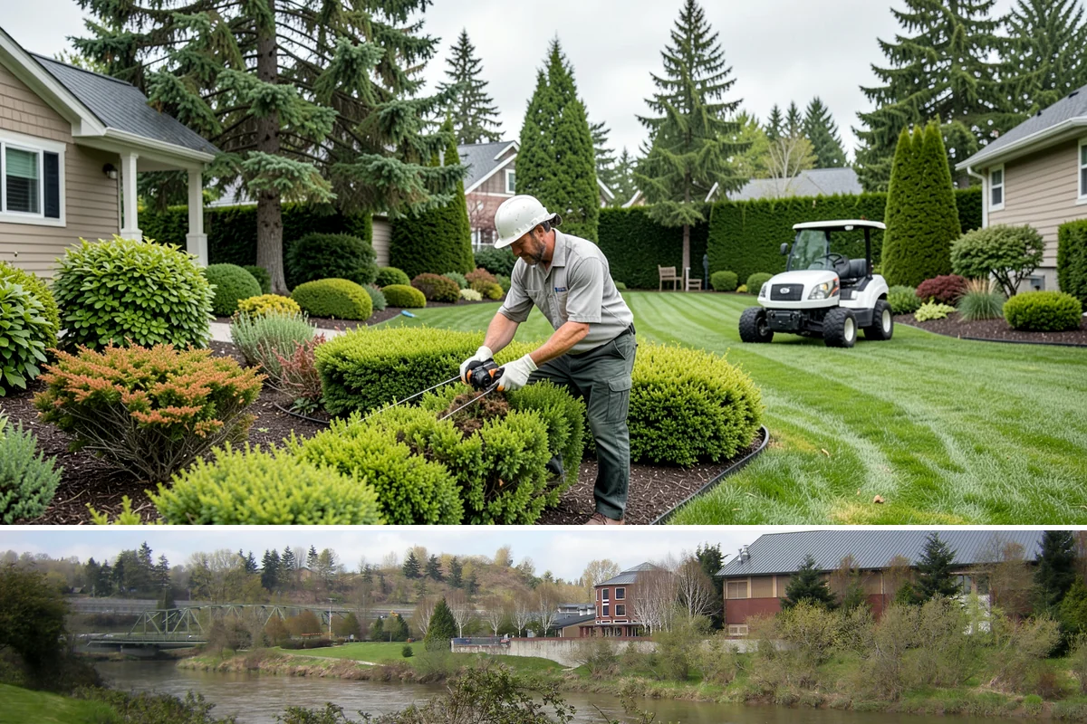 Gabion Retaining Wall in Tukwila, King County, WA - Can be installed nearly year-round in the PNW thanks to its dry construction, with spring through fall preferred for easiest site...