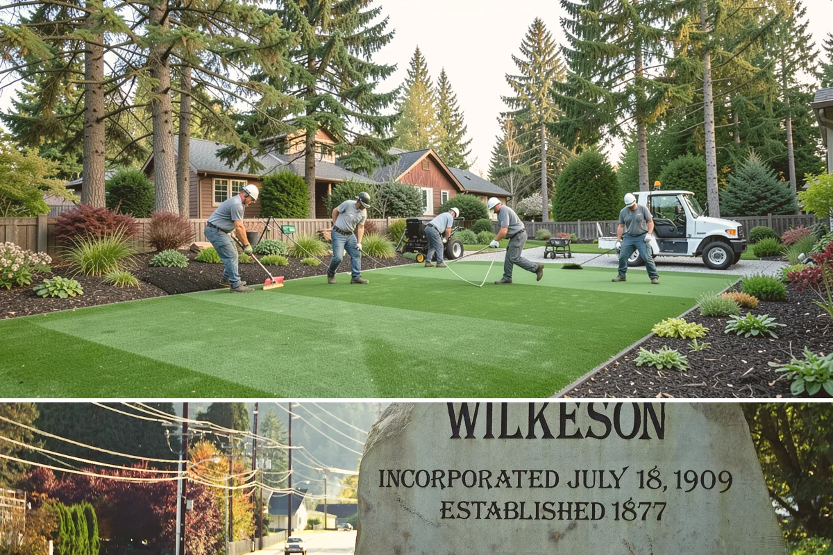 Gabion Retaining Wall in Wilkeson, Pierce County, WA - Can be installed nearly year-round in the PNW thanks to its dry construction, with spring through fall preferred for easiest site...