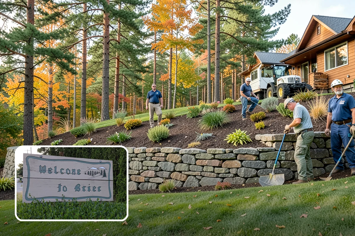 Garden Bed Installation in Brier, Snohomish County, WA - Beds shaped to complement your home