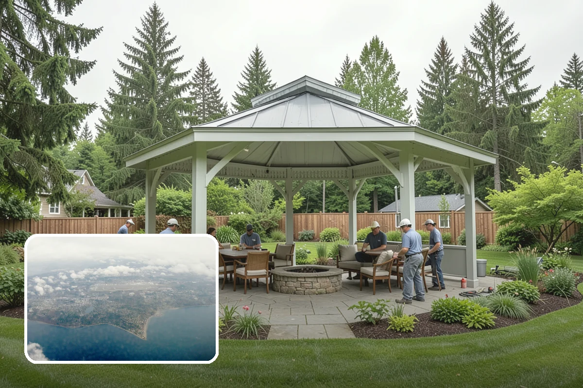 Garden Bed Installation in Burien, King County, WA - Beds shaped to complement your home