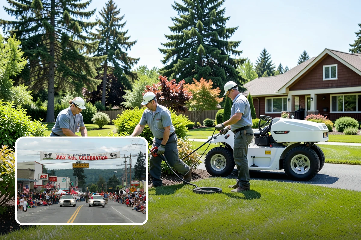Garden Bed Installation in Carnation, King County, WA - Beds shaped to complement your home