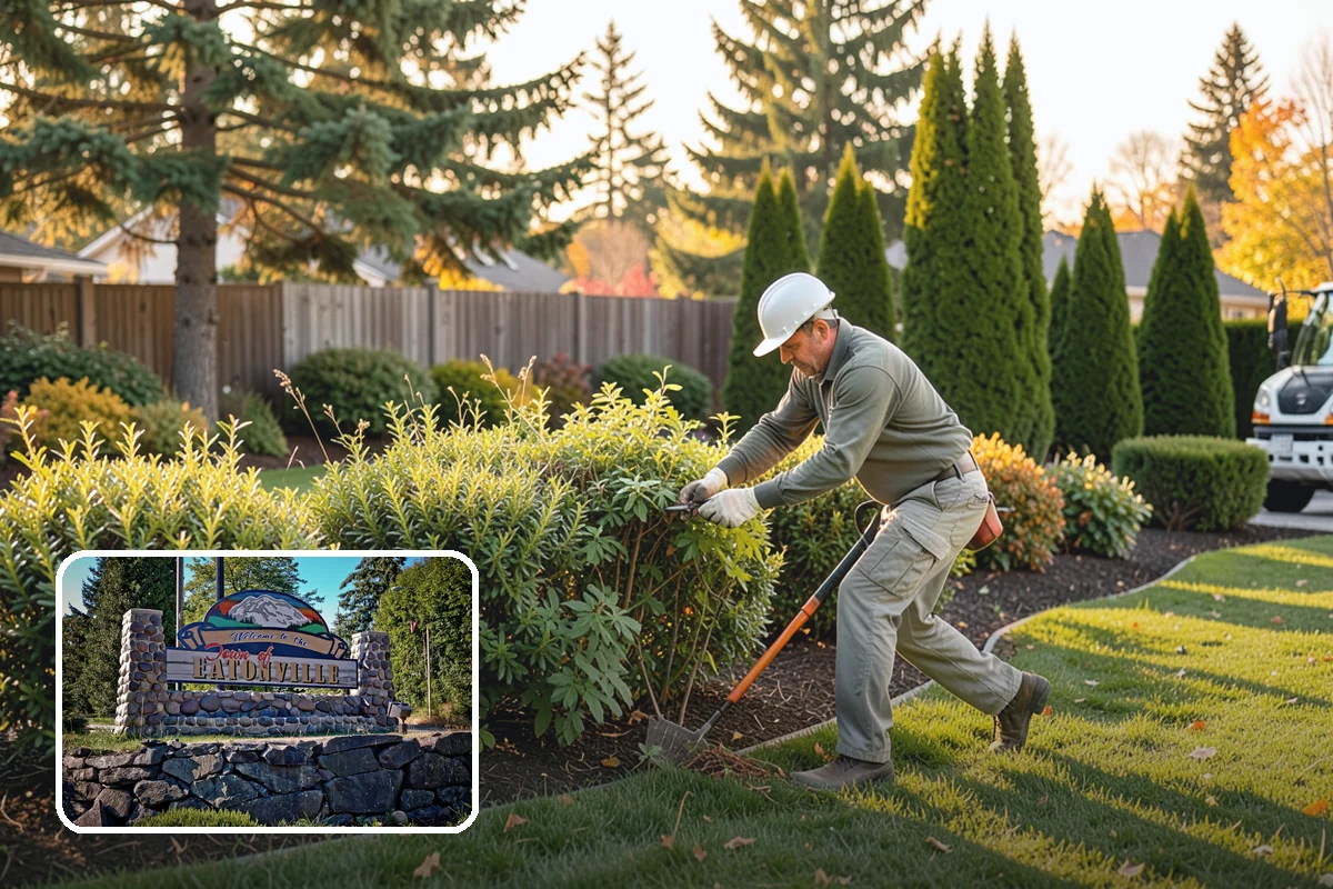 Garden Bed Installation in Eatonville, Pierce County, WA - Beds shaped to complement your home