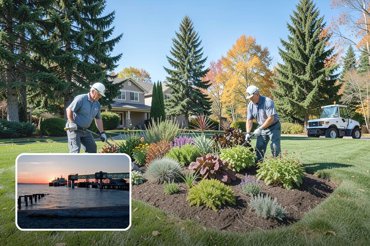 Garden Bed Installation in Edmonds, Snohomish County, WA - Beds shaped to complement your home