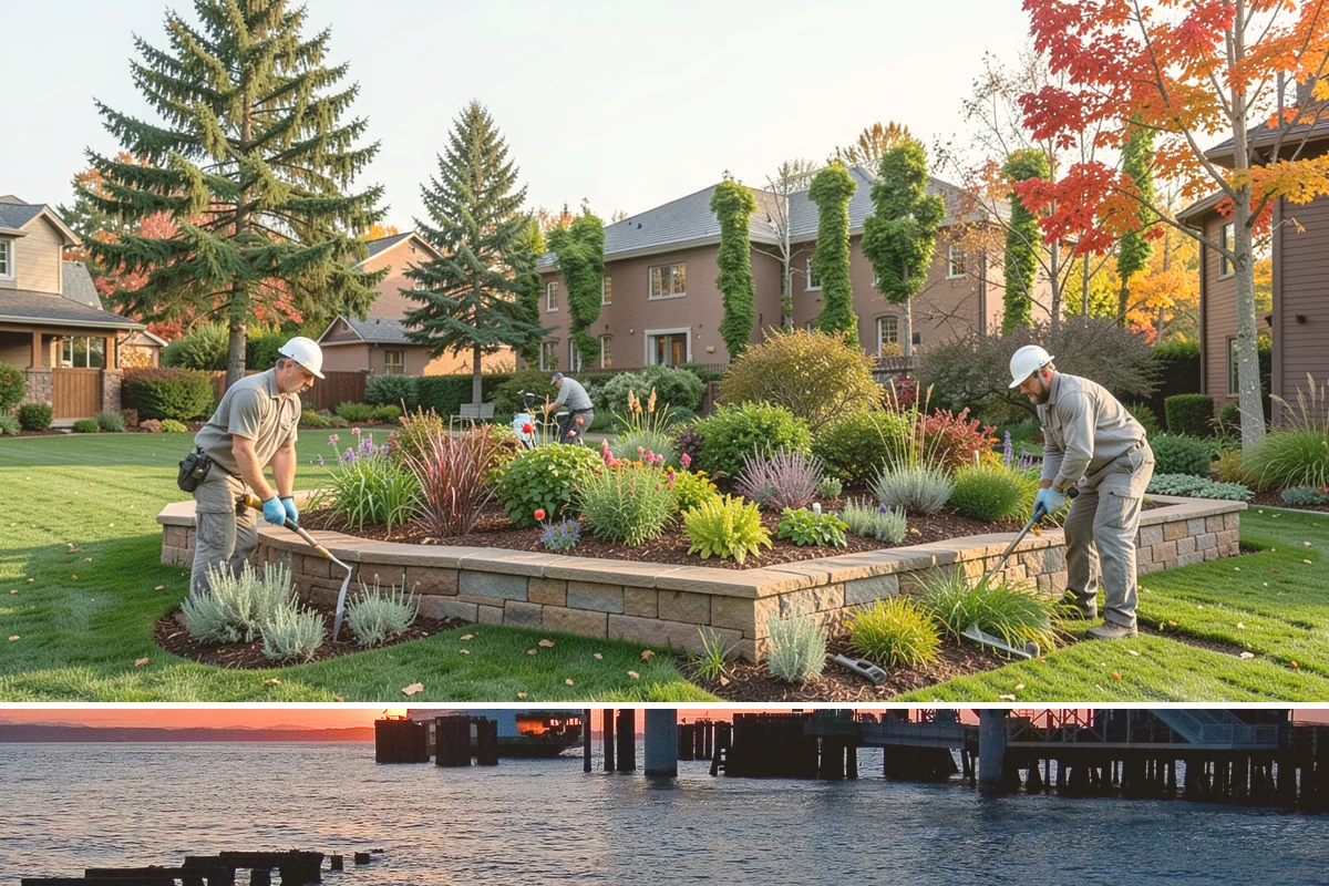 Garden Bed Installation in Edmonds, Snohomish County, WA - Best planted spring or fall in the PNW