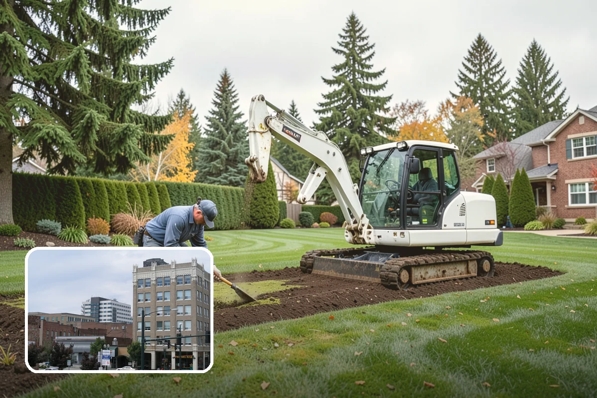 Garden Bed Installation in Everett, Snohomish County, WA - Beds shaped to complement your home