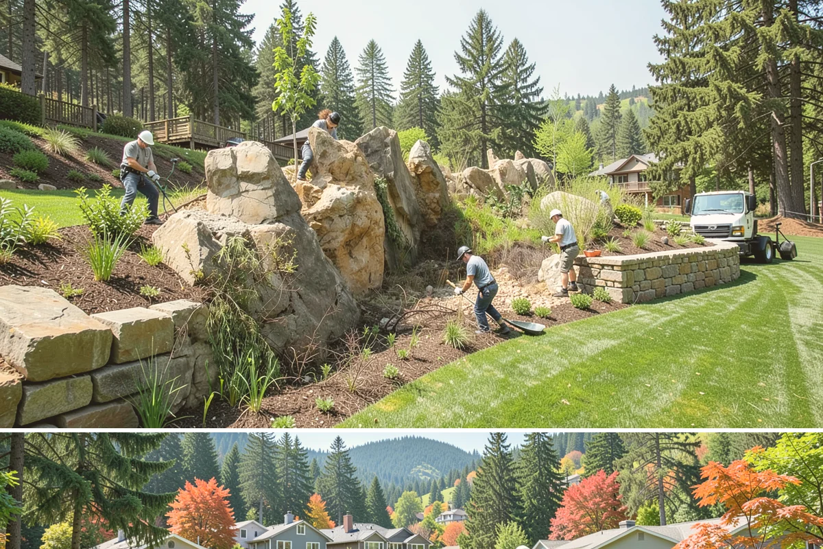 Garden Bed Installation in Fircrest, Pierce County, WA - Best planted spring or fall in the PNW