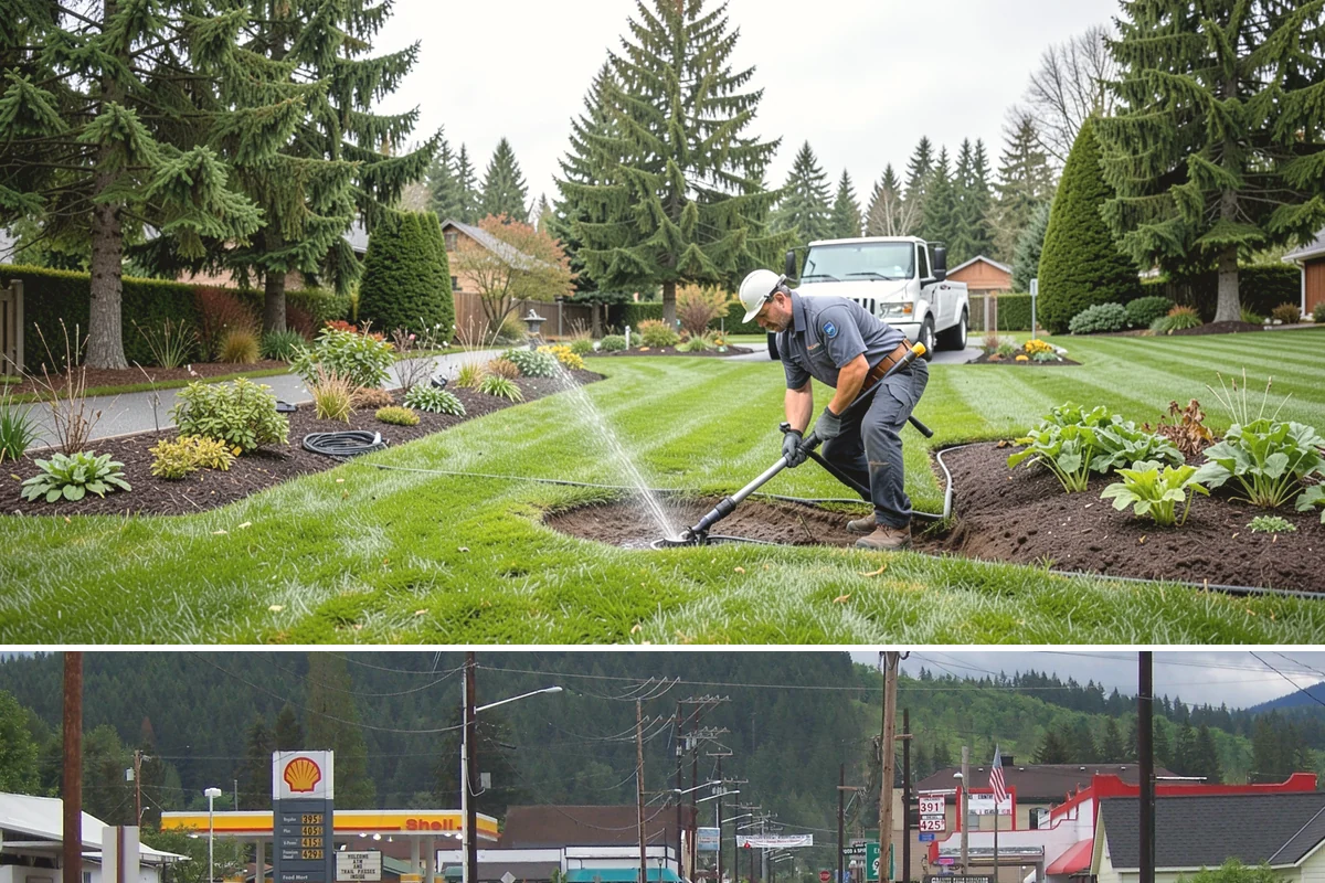 Garden Bed Installation in Granite Falls, Snohomish County, WA - Best planted spring or fall in the PNW