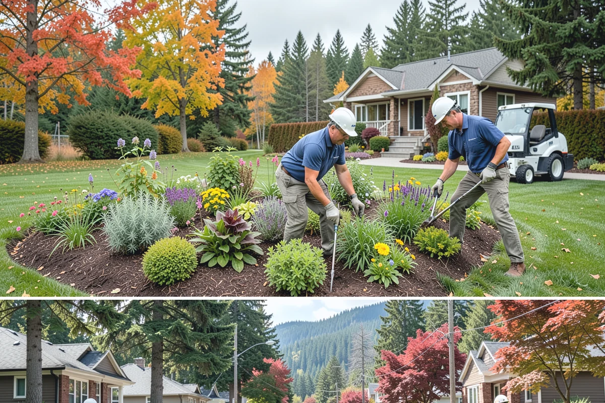 Garden Bed Installation in Hunts Point, King County, WA - Best planted spring or fall in the PNW