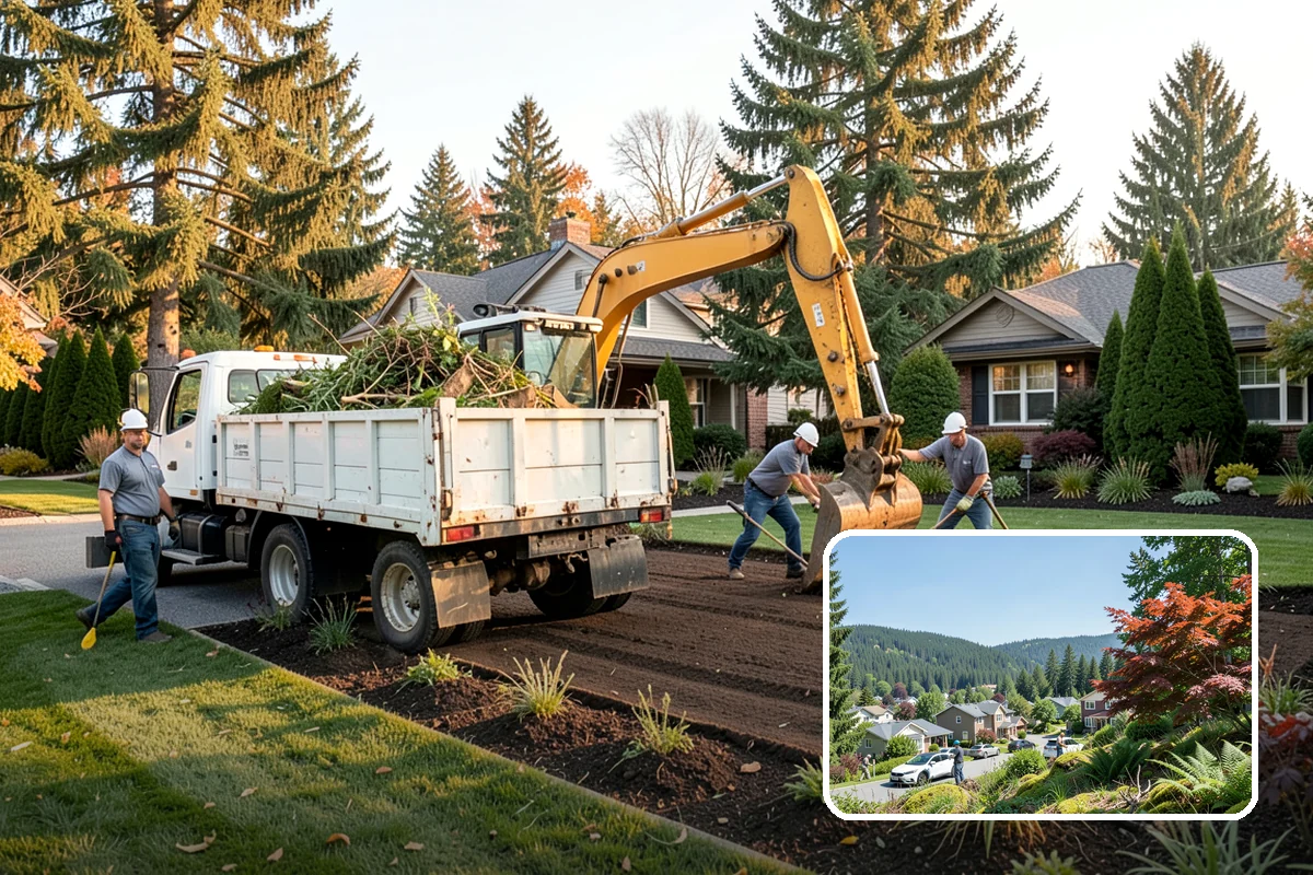 Garden Bed Installation in Index, Snohomish County, WA - Beds shaped to complement your home