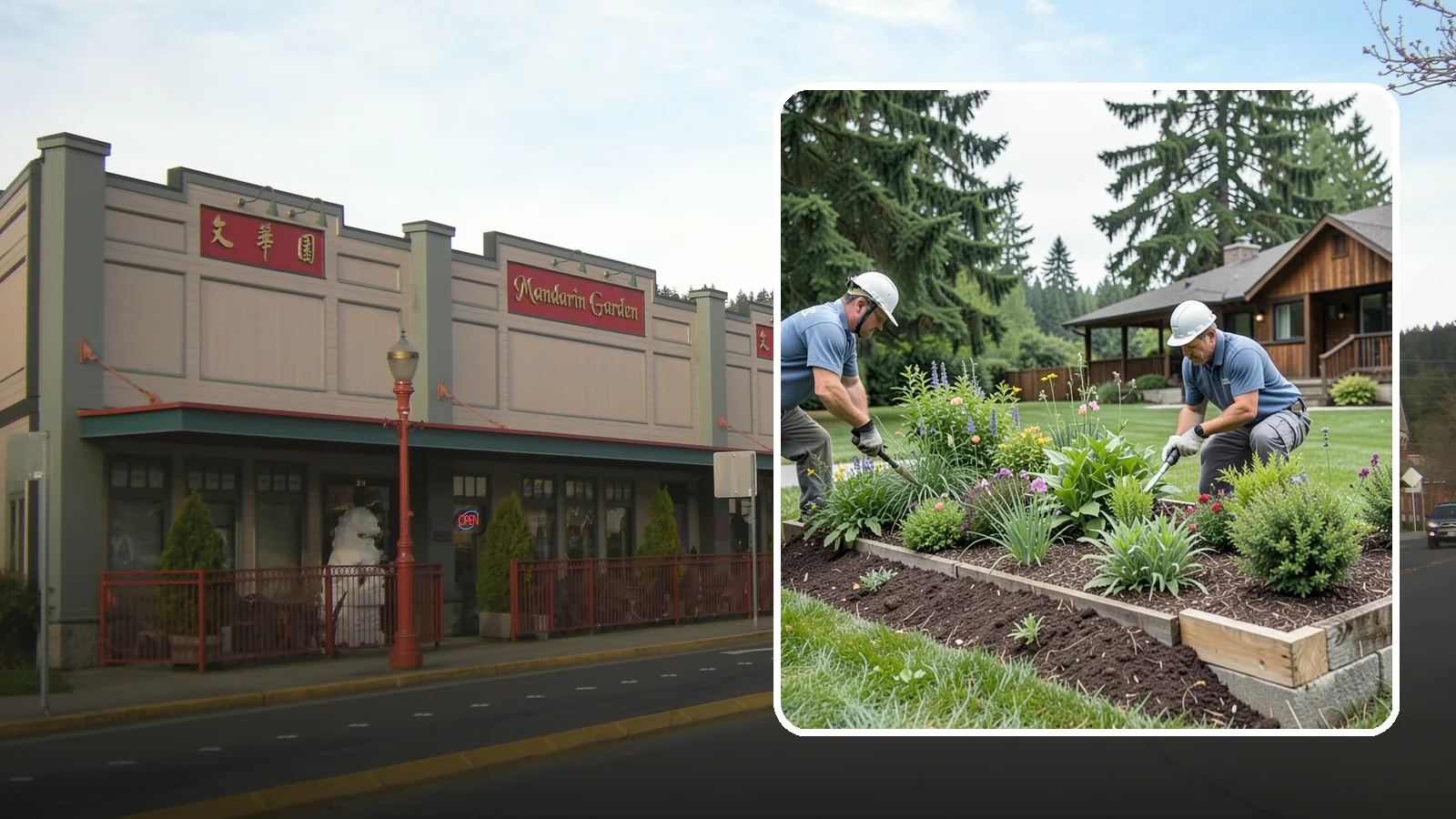 Garden Bed Installation in Issaquah, King County, WA - New planting beds built from the soil up - shaped, amended, and planted for lasting curb appeal.