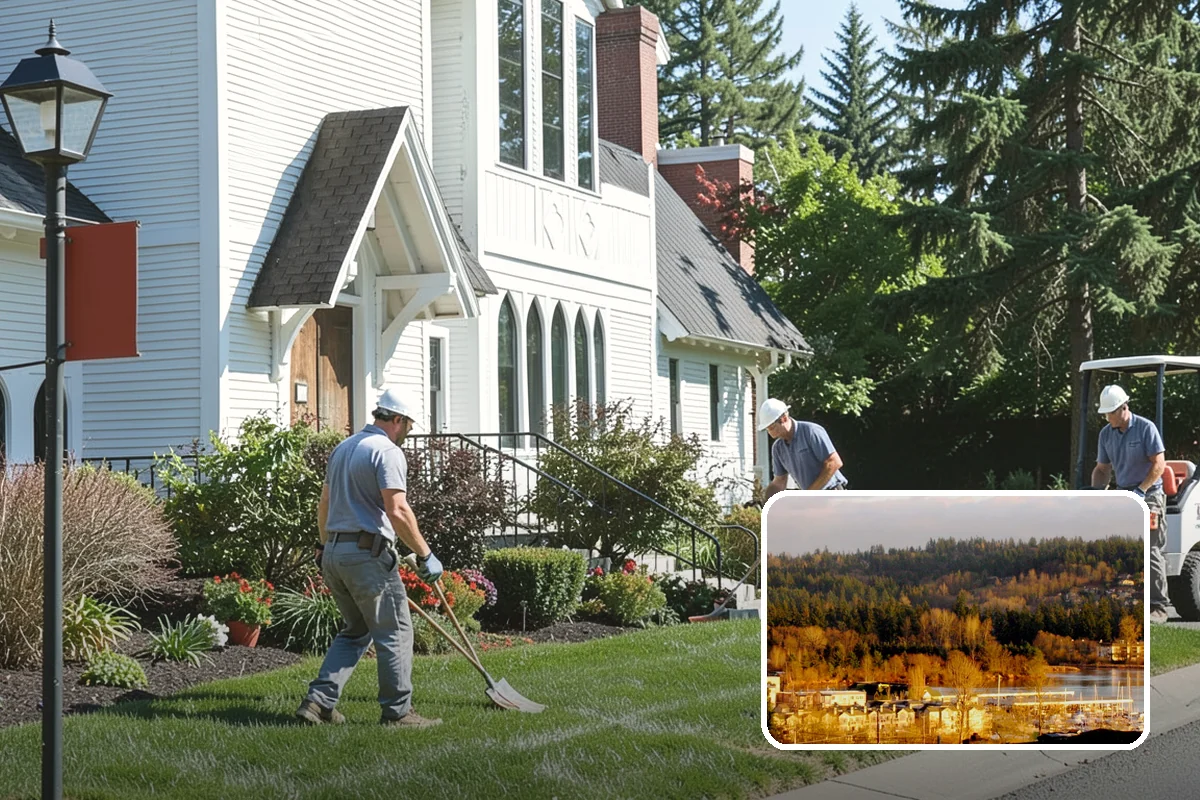 Garden Bed Installation in Kenmore, King County, WA - Beds shaped to complement your home