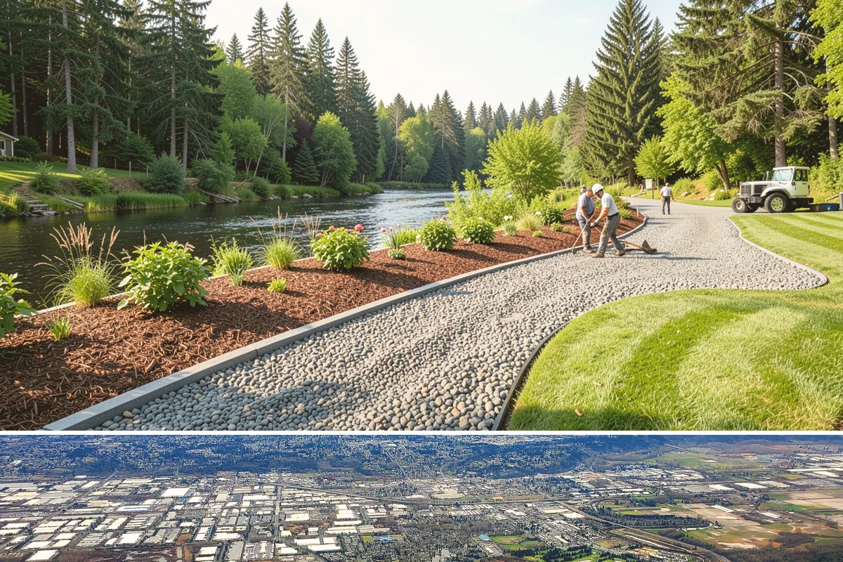 Garden Bed Installation in Kent, King County, WA - Best planted spring or fall in the PNW