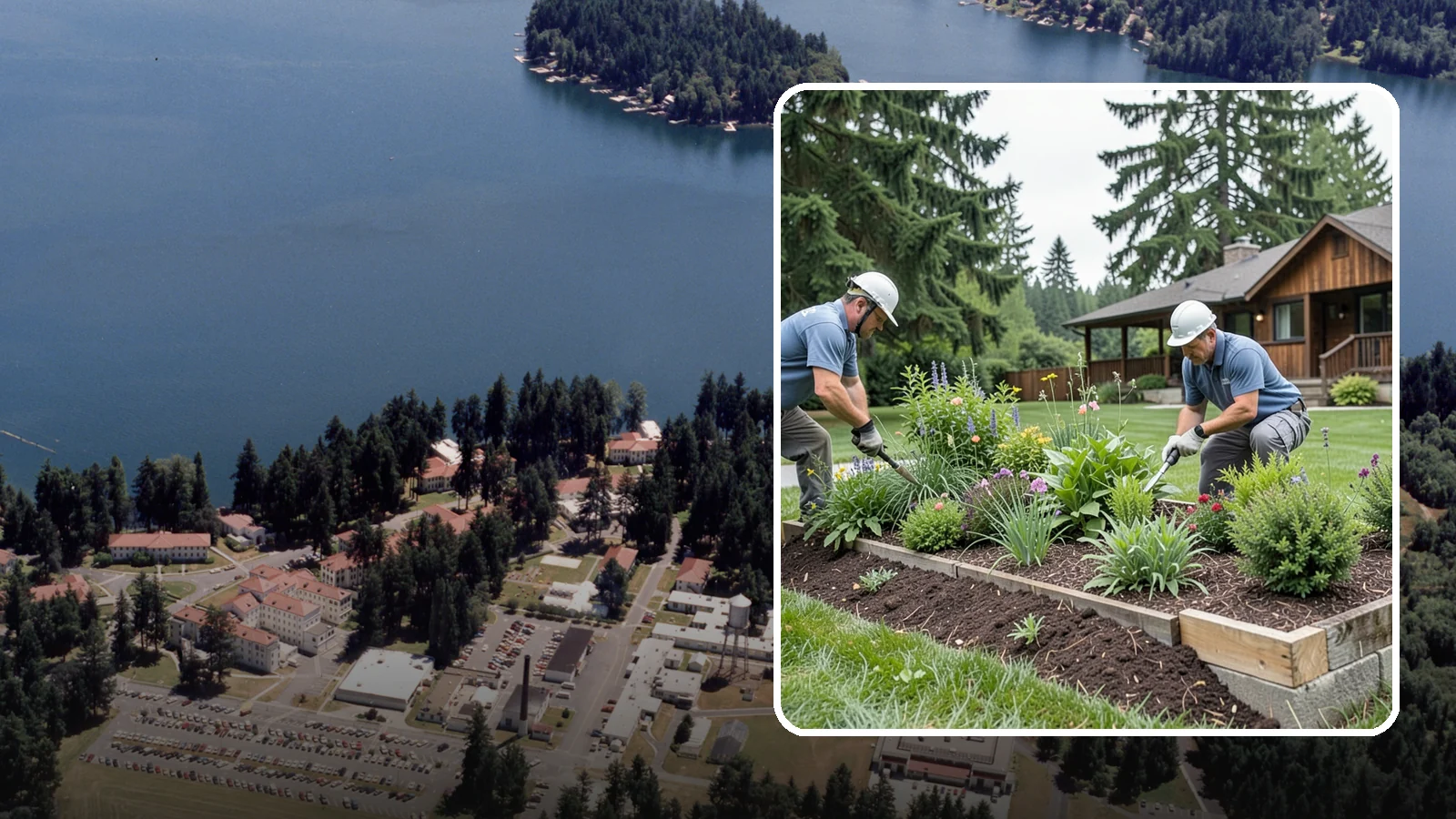 Garden Bed Installation in Lakewood, Pierce County, WA - New planting beds built from the soil up - shaped, amended, and planted for lasting curb appeal.