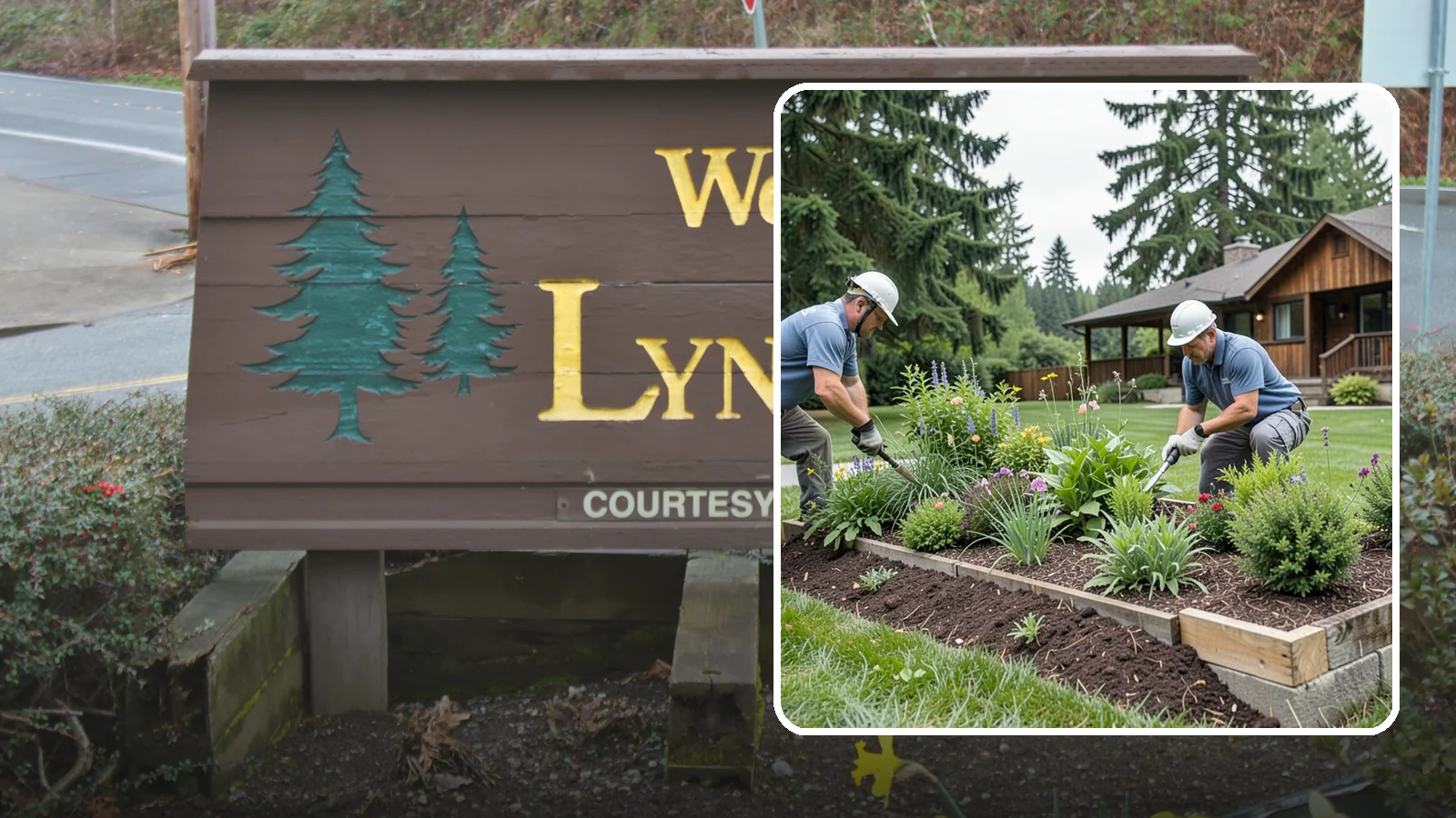 Garden Bed Installation in Lynnwood, Snohomish County, WA - New planting beds built from the soil up - shaped, amended, and planted for lasting curb appeal.