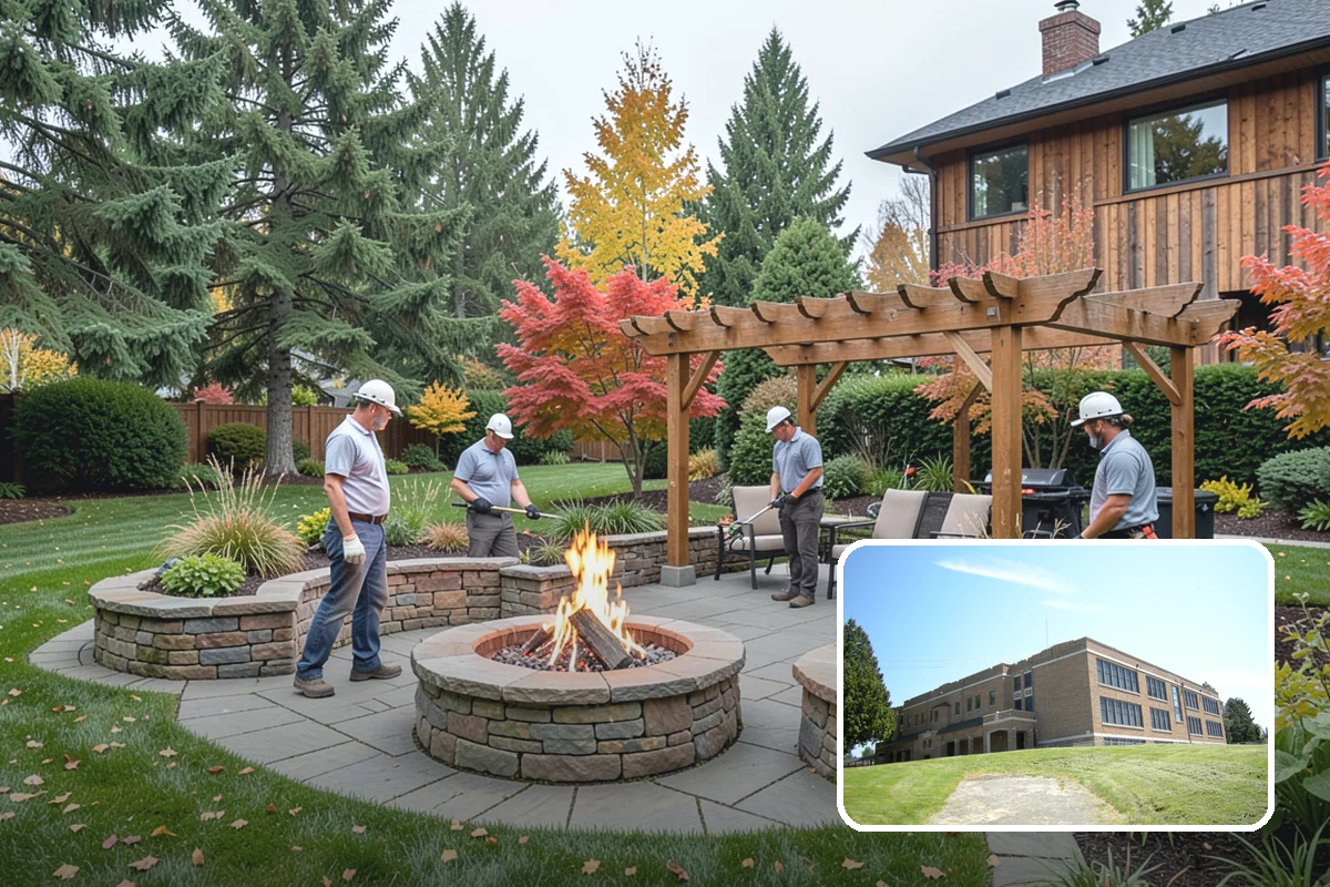 Garden Bed Installation in Maple Valley, King County, WA - Beds shaped to complement your home