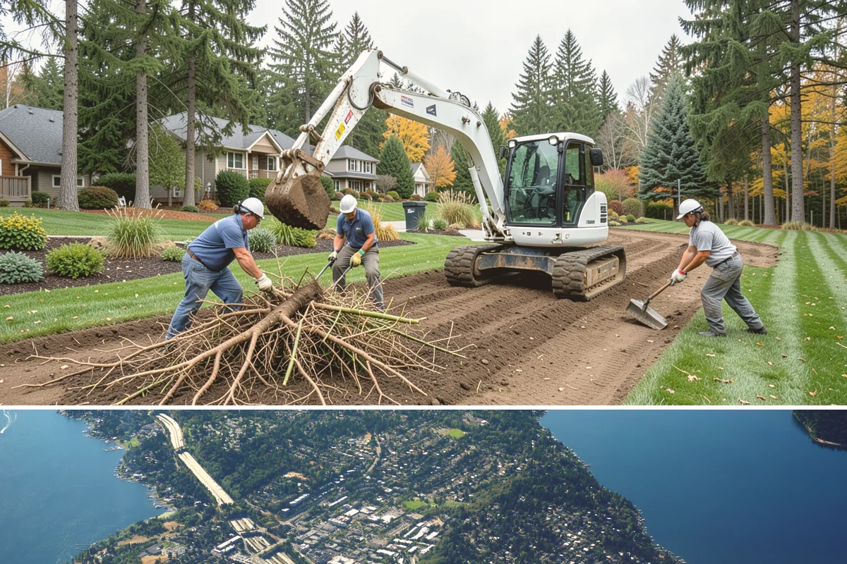 Garden Bed Installation in Mercer Island, King County, WA - Best planted spring or fall in the PNW
