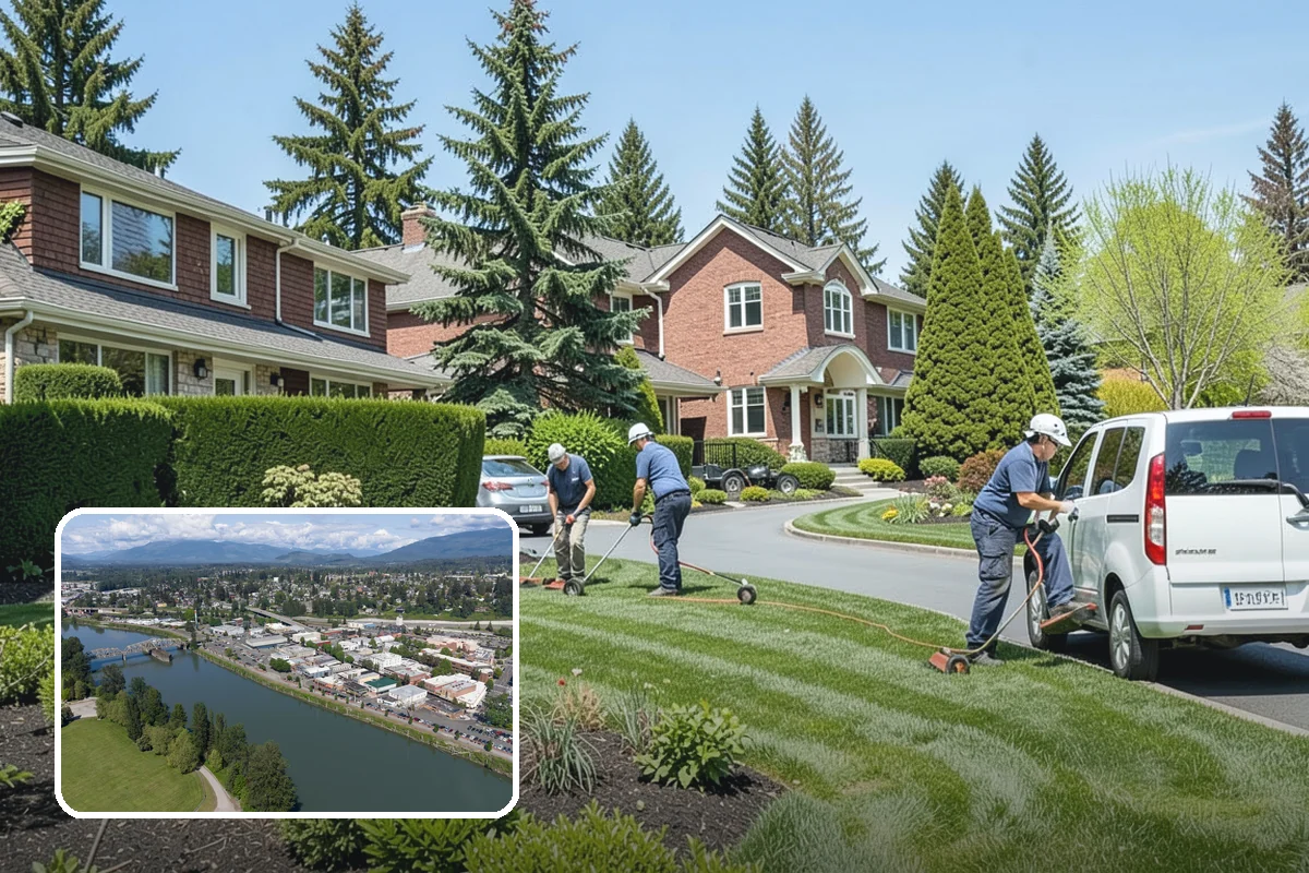 Garden Bed Installation in Mount Vernon, Skagit County, WA - Beds shaped to complement your home