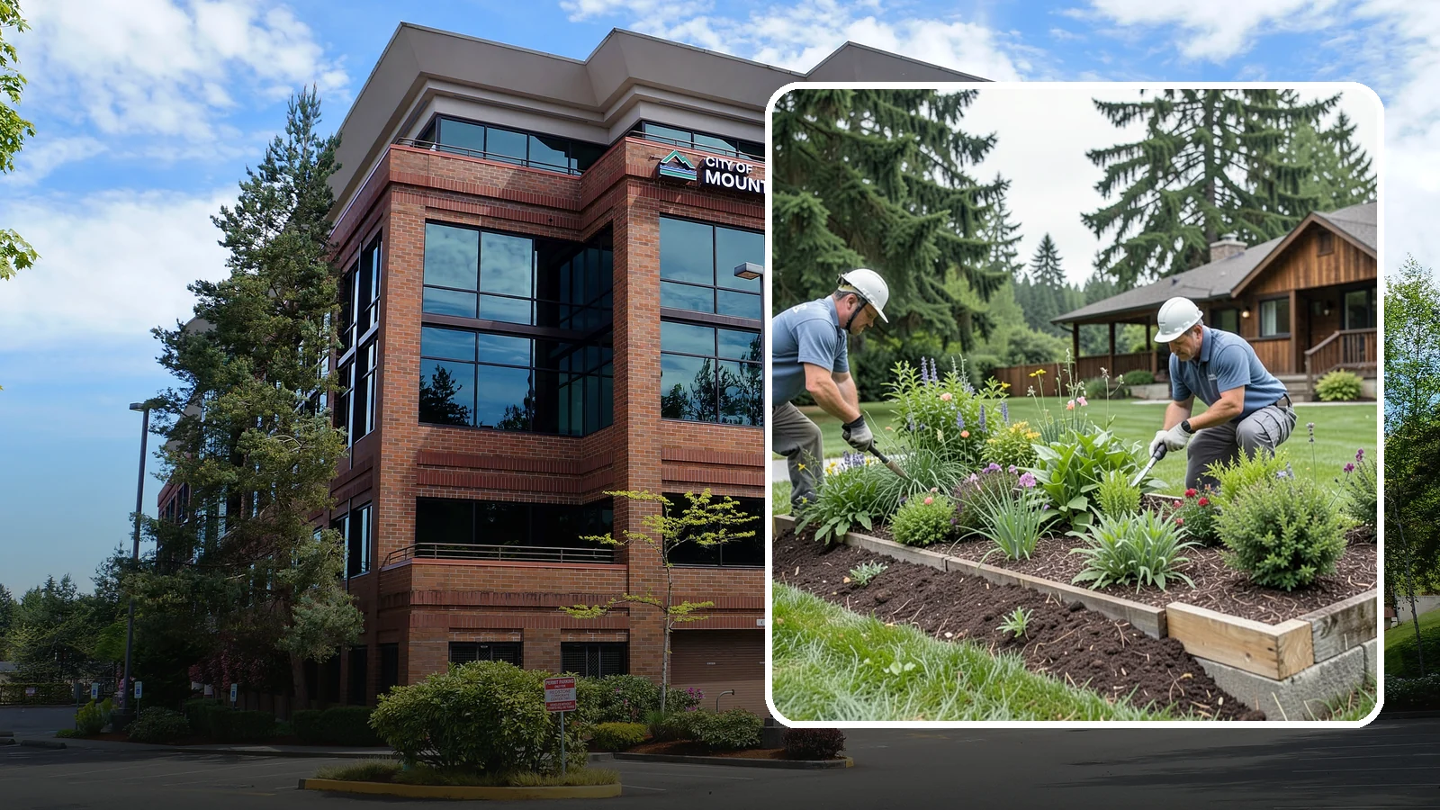 Garden Bed Installation in Mountlake Terrace, Snohomish County, WA - New planting beds built from the soil up - shaped, amended, and planted for lasting curb appeal.