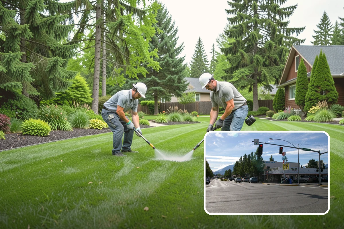Garden Bed Installation in North Bend, King County, WA - Beds shaped to complement your home