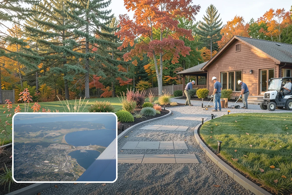 Garden Bed Installation in Oak Harbor, Island County, WA - Beds shaped to complement your home