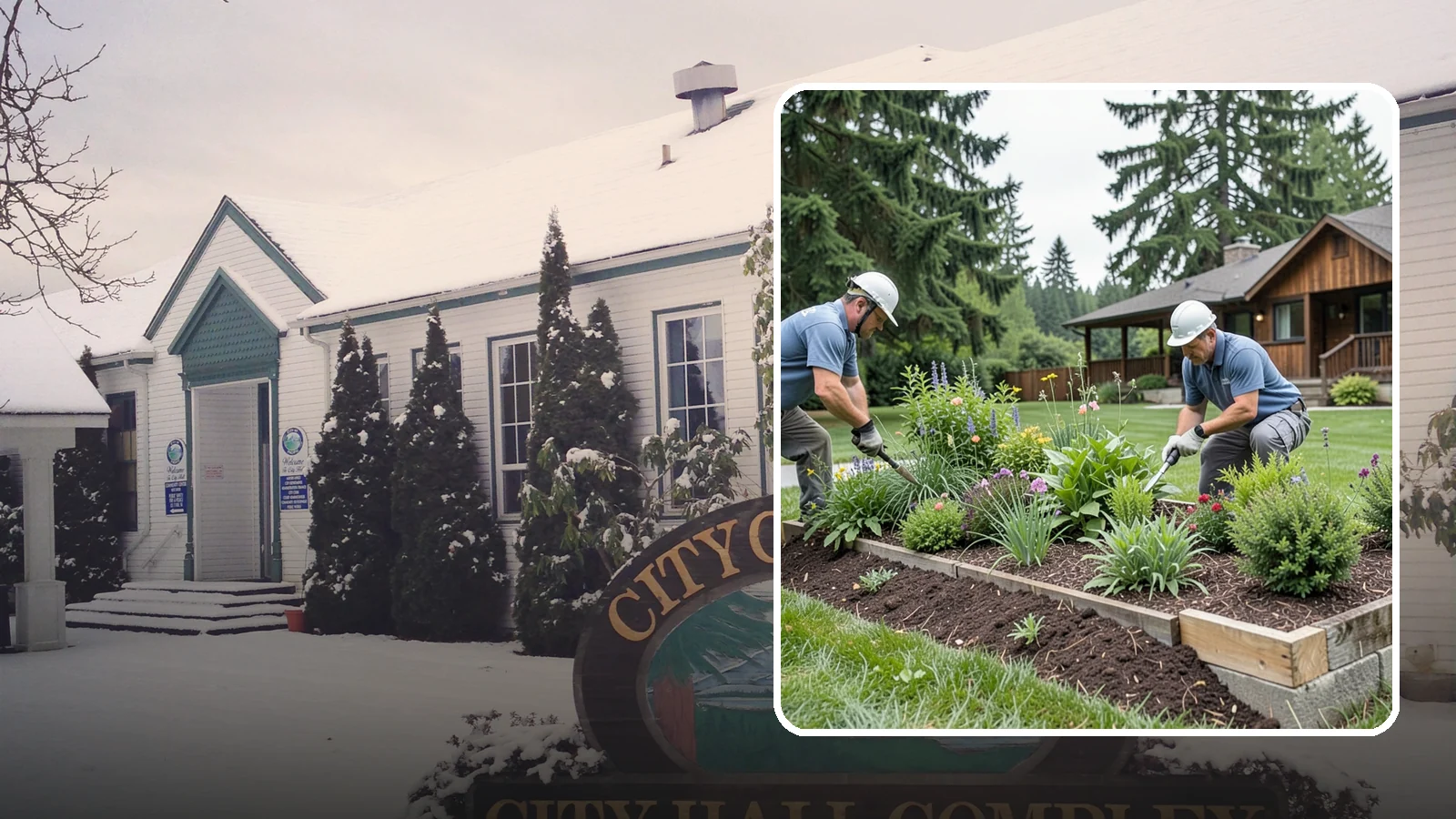 Garden Bed Installation in Pacific, King County, WA - New planting beds built from the soil up - shaped, amended, and planted for lasting curb appeal.