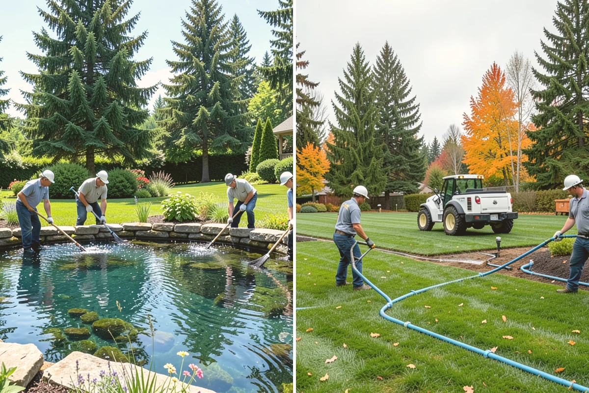 Garden Bed Installation in Sammamish, King County, WA - Lay out and mark the bed lines