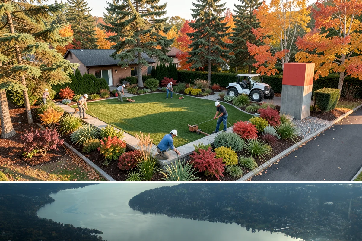 Garden Bed Installation in Sammamish, King County, WA - Best planted spring or fall in the PNW