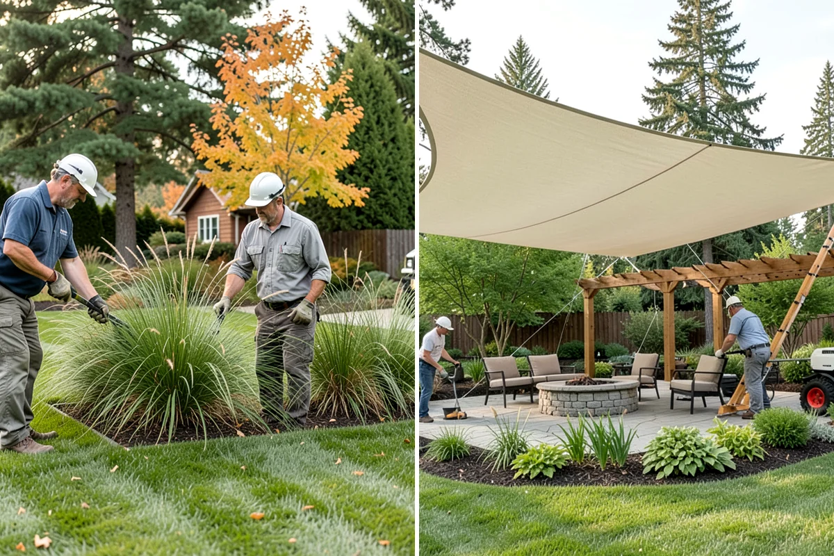 Garden Bed Installation in Sedro-Woolley, Skagit County, WA - Lay out and mark the bed lines