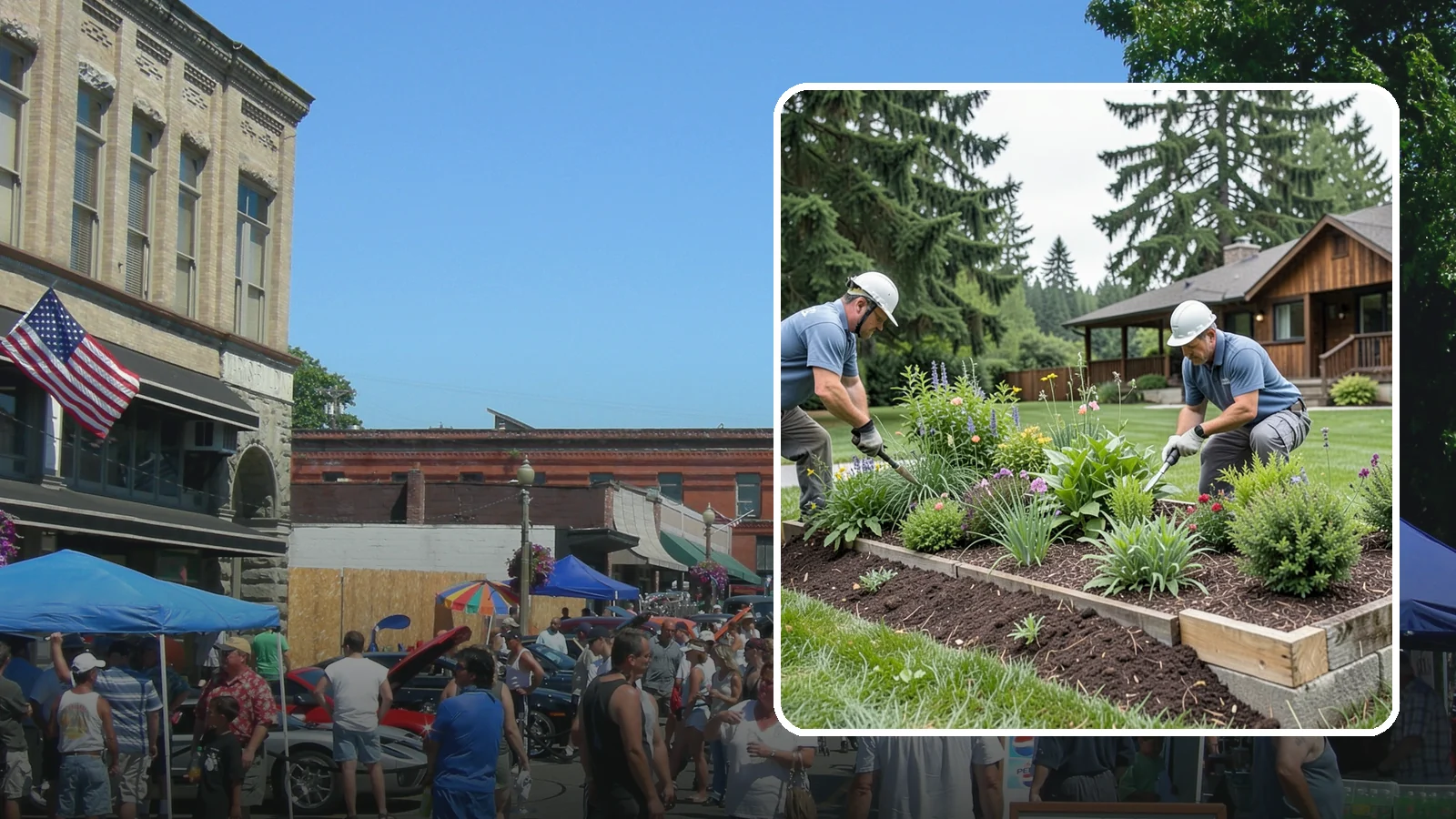 Garden Bed Installation in Snohomish, Snohomish County, WA - New planting beds built from the soil up - shaped, amended, and planted for lasting curb appeal.