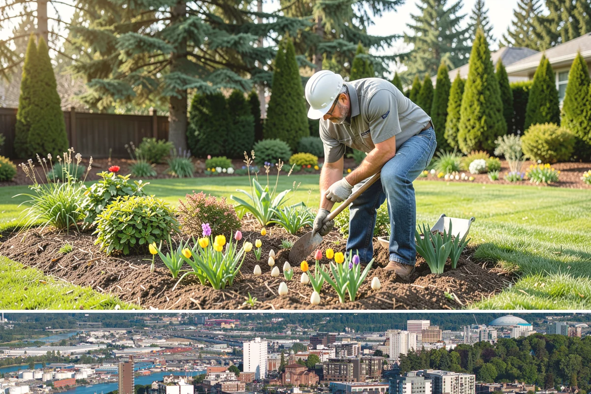 Garden Bed Installation in Tacoma, Pierce County, WA - Best planted spring or fall in the PNW