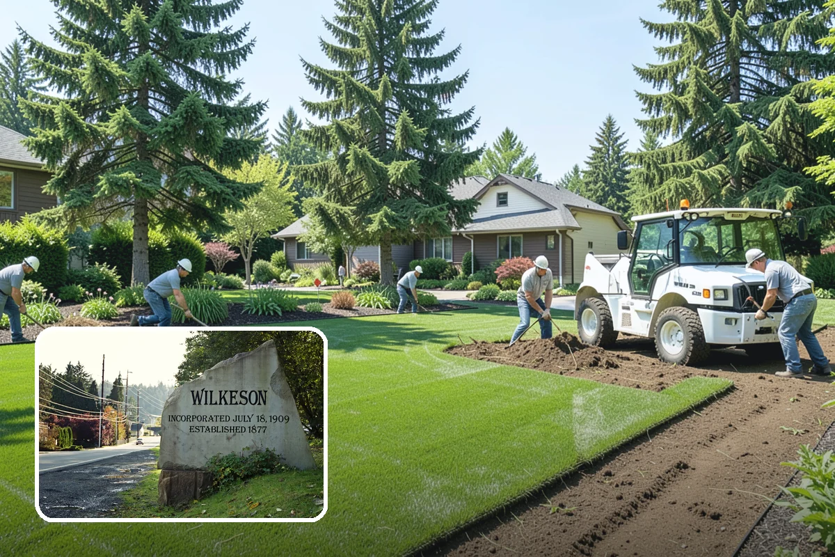 Garden Bed Installation in Wilkeson, Pierce County, WA - Beds shaped to complement your home