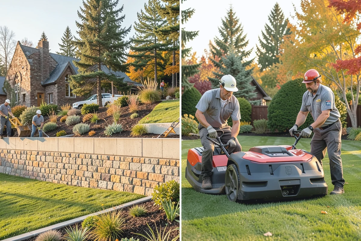 Garden Bed Installation in Wilkeson, Pierce County, WA - Lay out and mark the bed lines