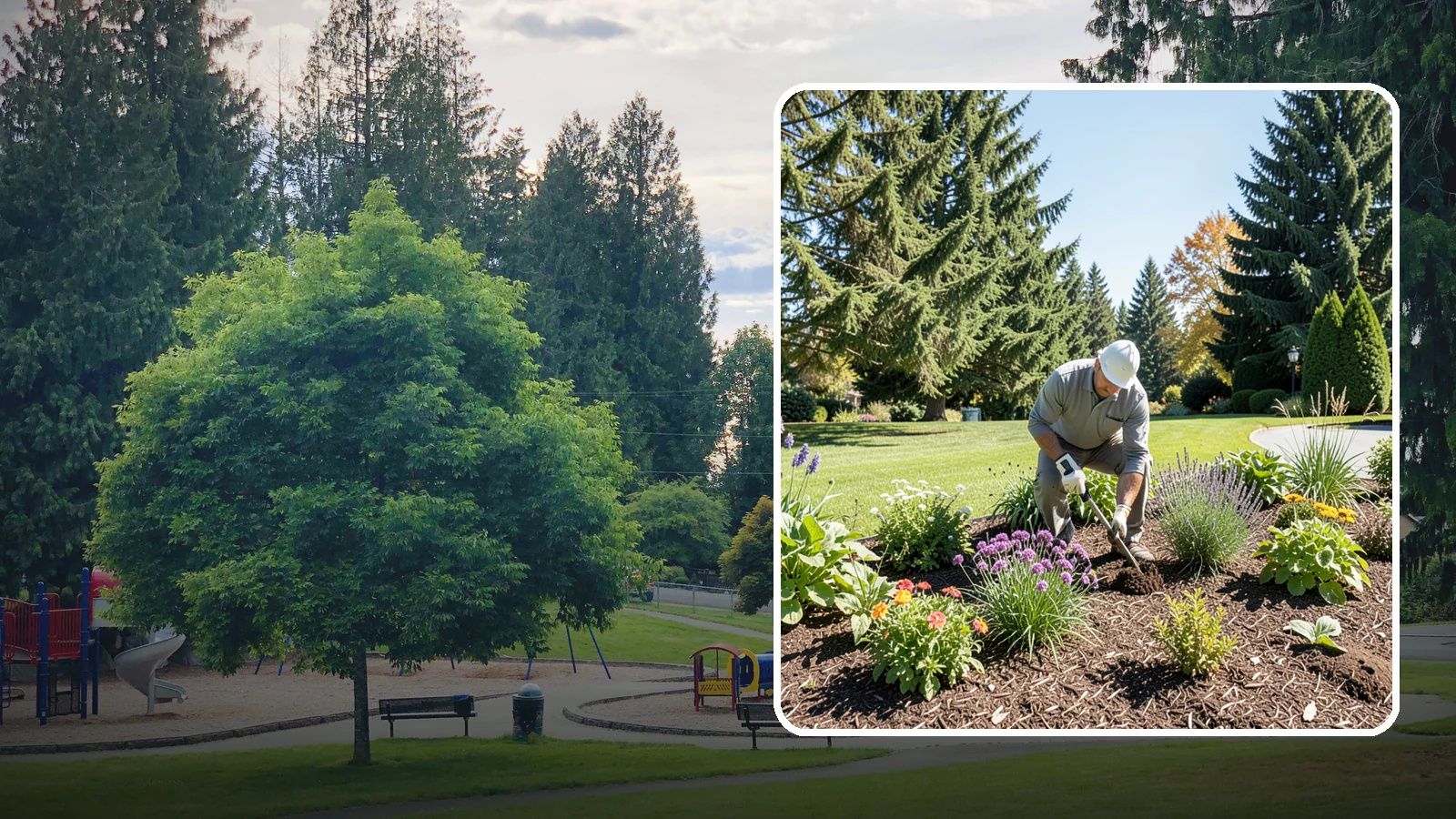 Garden Bed Maintenance in Bonney Lake, Pierce County, WA - Ongoing bed maintenance - weeding, pruning, deadheading, and mulch care - to keep beds looking their best.