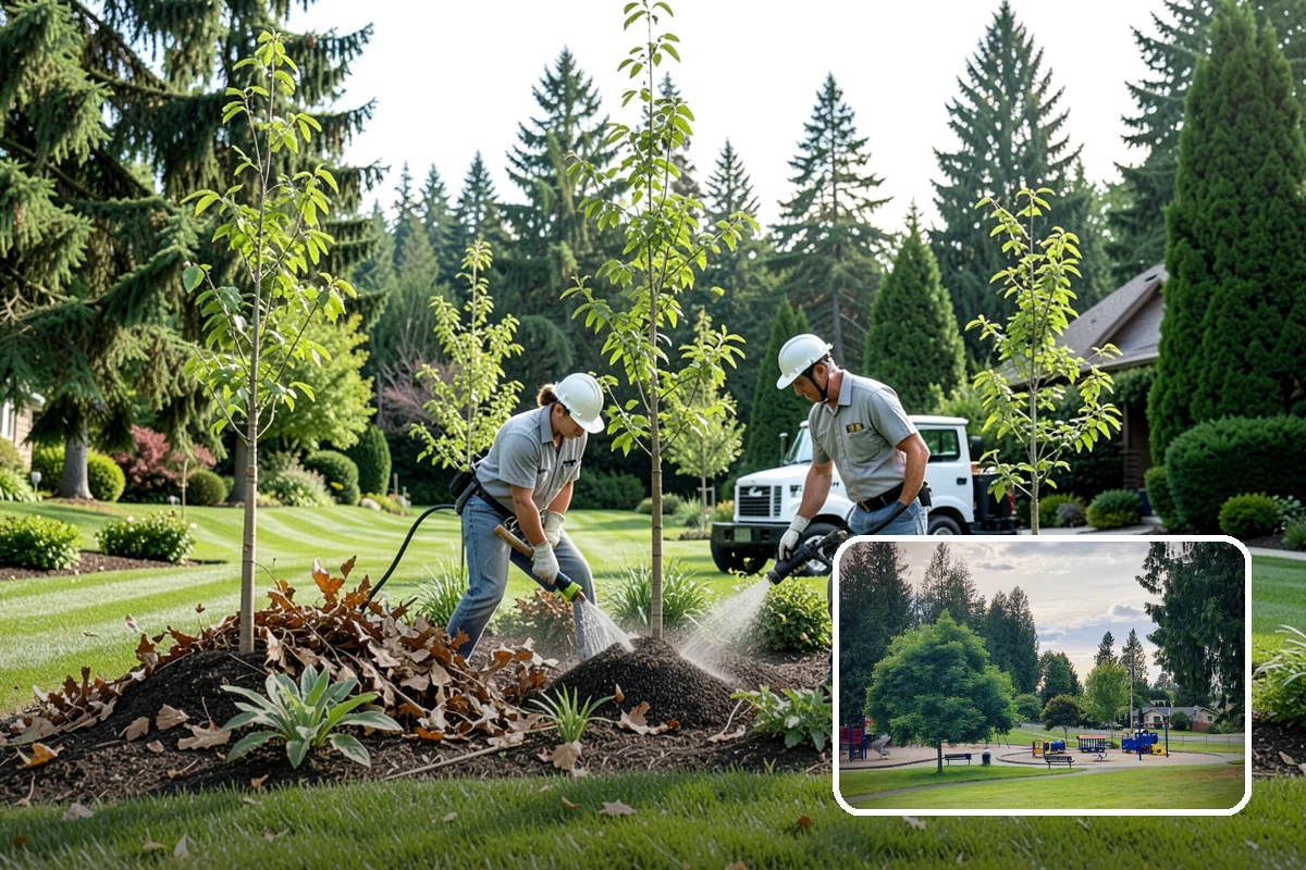 Garden Bed Maintenance in Bonney Lake, Pierce County, WA - Beds kept consistently tidy
