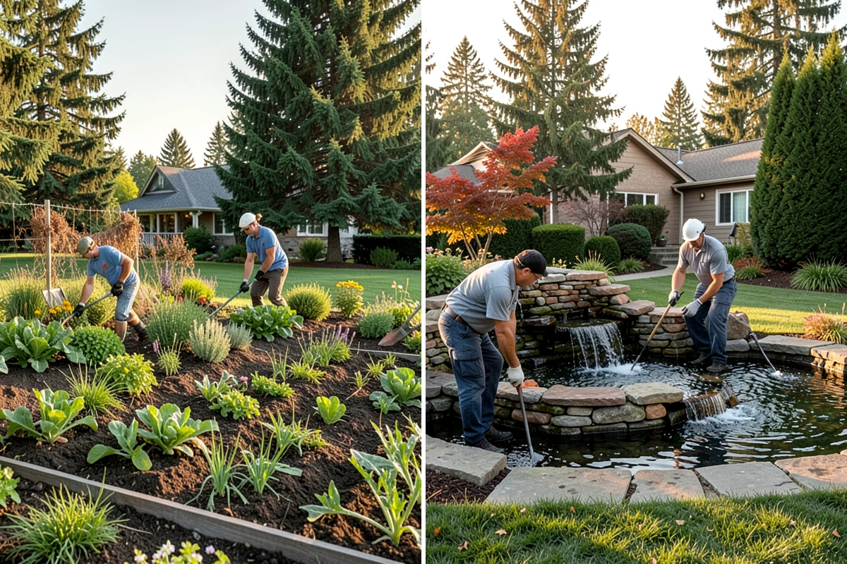 Garden Bed Maintenance in DuPont, Pierce County, WA - Assess the beds and set a service plan