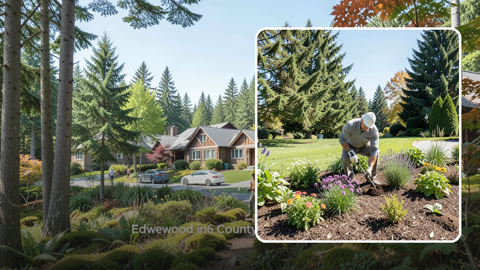 Garden Bed Maintenance in Edgewood, Pierce County, WA - Ongoing bed maintenance - weeding, pruning, deadheading, and mulch care - to keep beds looking their best.