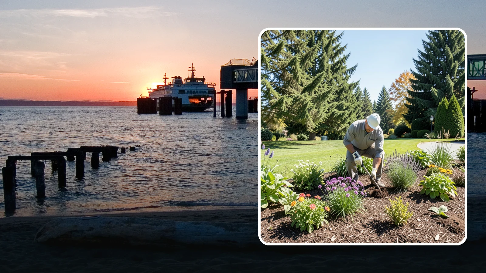 Garden Bed Maintenance in Edmonds, Snohomish County, WA - Ongoing bed maintenance - weeding, pruning, deadheading, and mulch care - to keep beds looking their best.