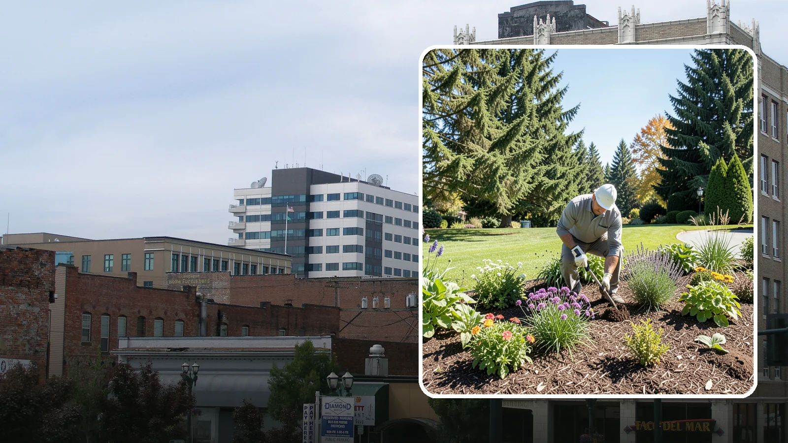 Garden Bed Maintenance in Everett, Snohomish County, WA - Ongoing bed maintenance - weeding, pruning, deadheading, and mulch care - to keep beds looking their best.