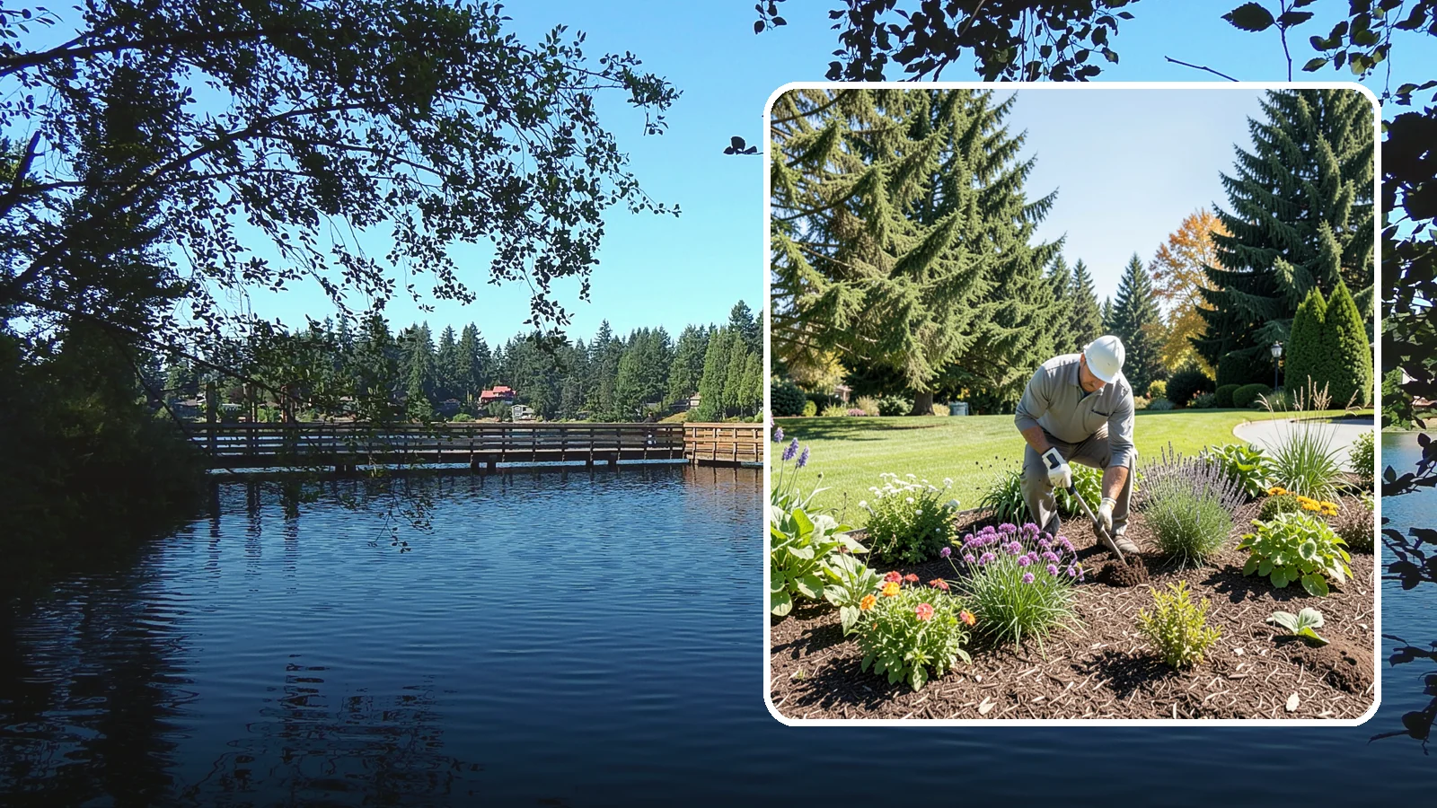 Garden Bed Maintenance in Federal Way, King County, WA - Ongoing bed maintenance - weeding, pruning, deadheading, and mulch care - to keep beds looking their best.