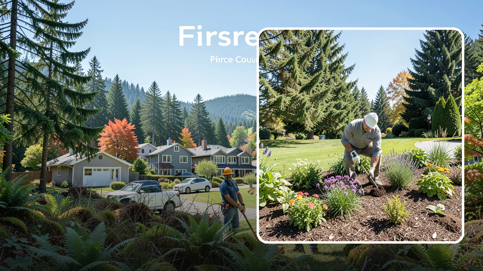 Garden Bed Maintenance in Fircrest, Pierce County, WA - Ongoing bed maintenance - weeding, pruning, deadheading, and mulch care - to keep beds looking their best.