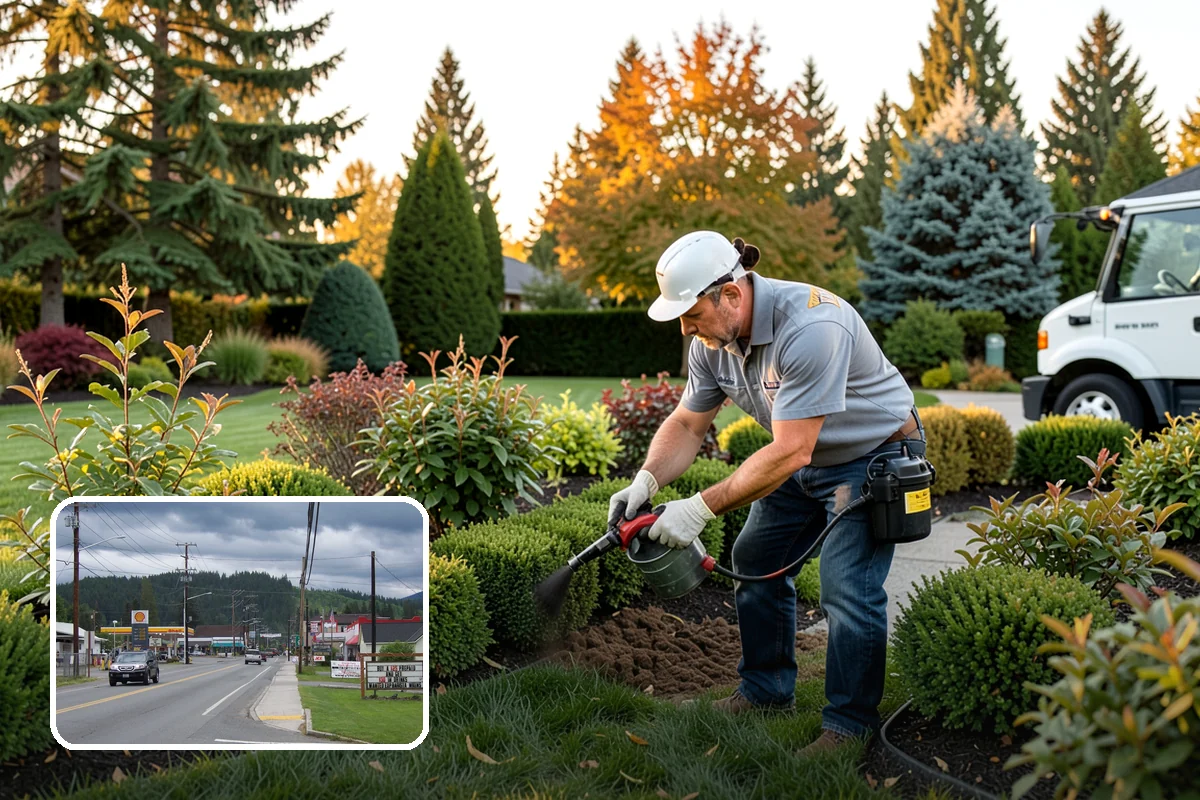 Garden Bed Maintenance in Granite Falls, Snohomish County, WA - Beds kept consistently tidy