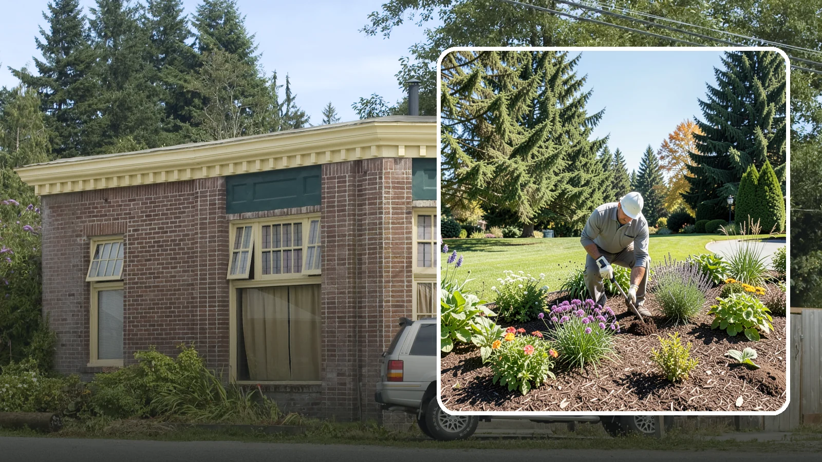 Garden Bed Maintenance in Hamilton, Skagit County, WA - Ongoing bed maintenance - weeding, pruning, deadheading, and mulch care - to keep beds looking their best.